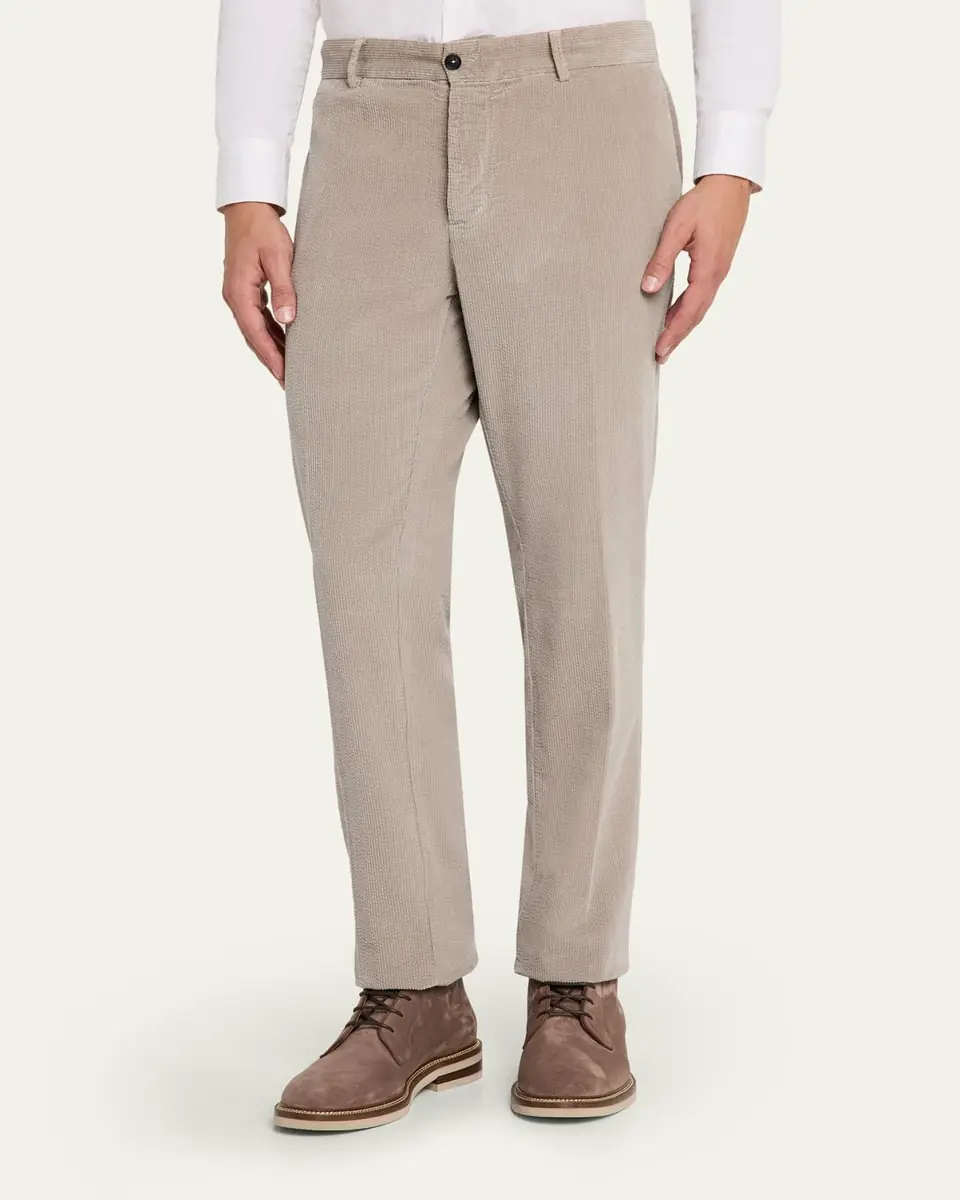 Massimo Alba Men's Cotton Corduroy Trousers | Thumbnail 4 Massimo Alba Men's Cotton Corduroy Trousers | Thumbnail 4