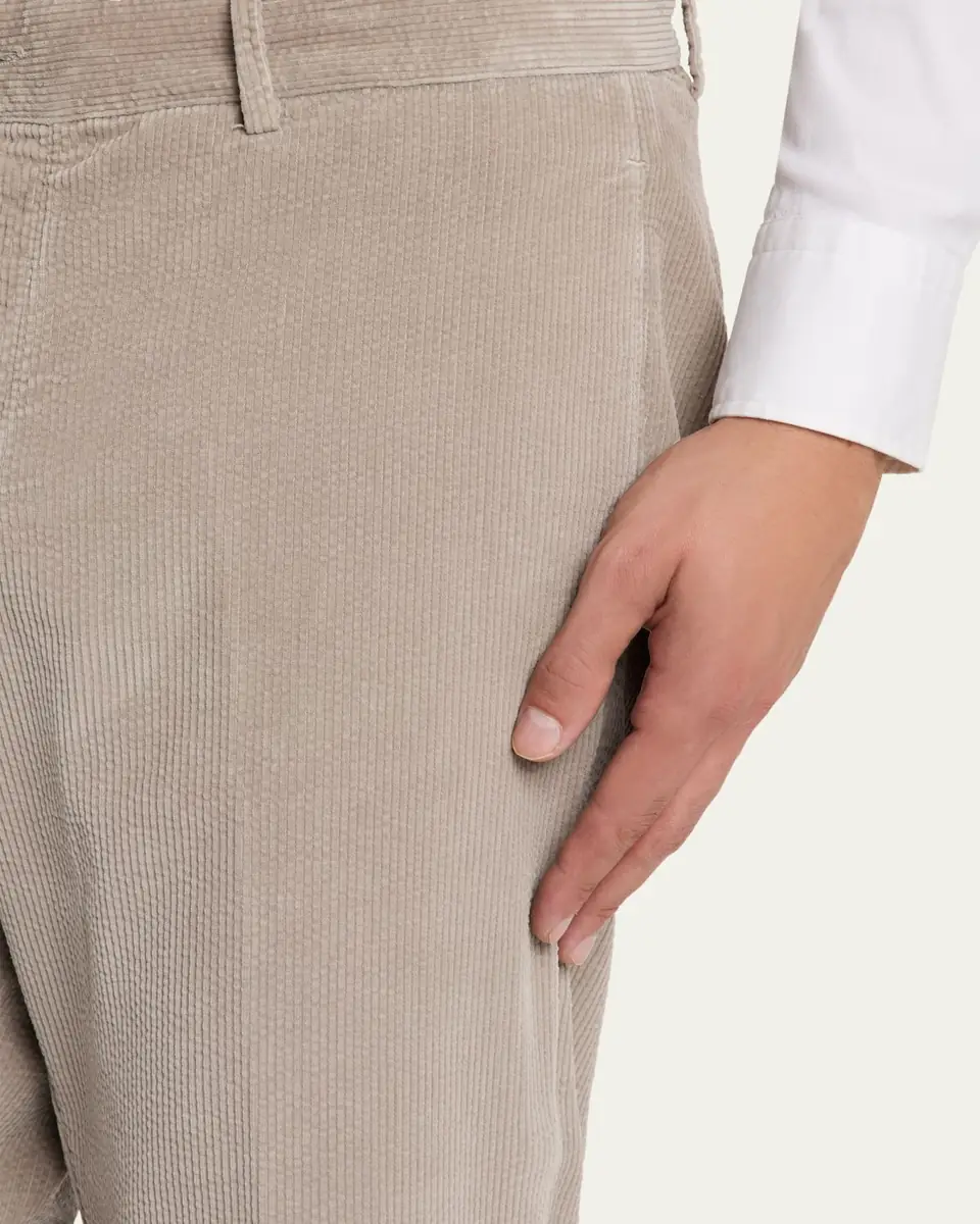 Massimo Alba Men's Cotton Corduroy Trousers | Thumbnail 5 Massimo Alba Men's Cotton Corduroy Trousers | Thumbnail 5
