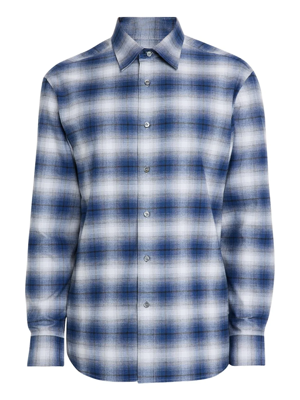 Men's Cotton Flannel Check Sport Shirt Men's Cotton Flannel Check Sport Shirt