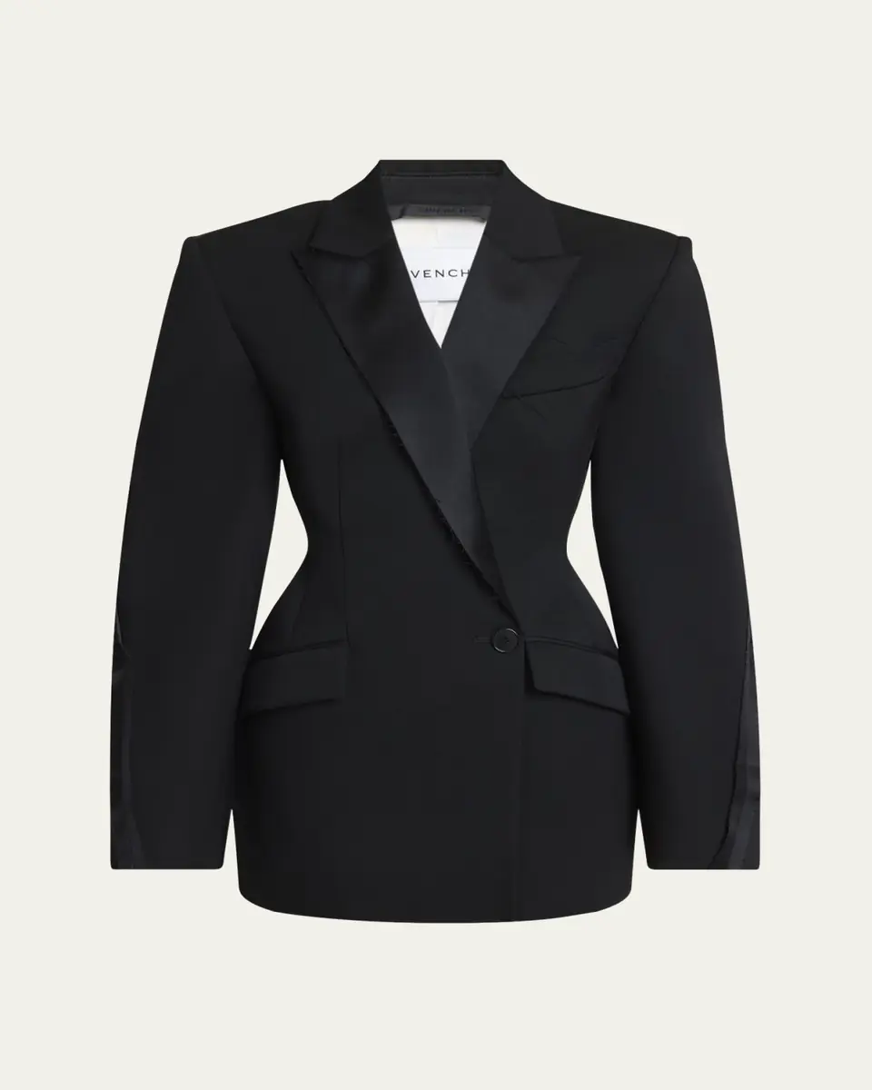 Givenchy Cocoon Mini Blazer Dress | Thumbnail 5 Givenchy Cocoon Mini Blazer Dress | Thumbnail 5