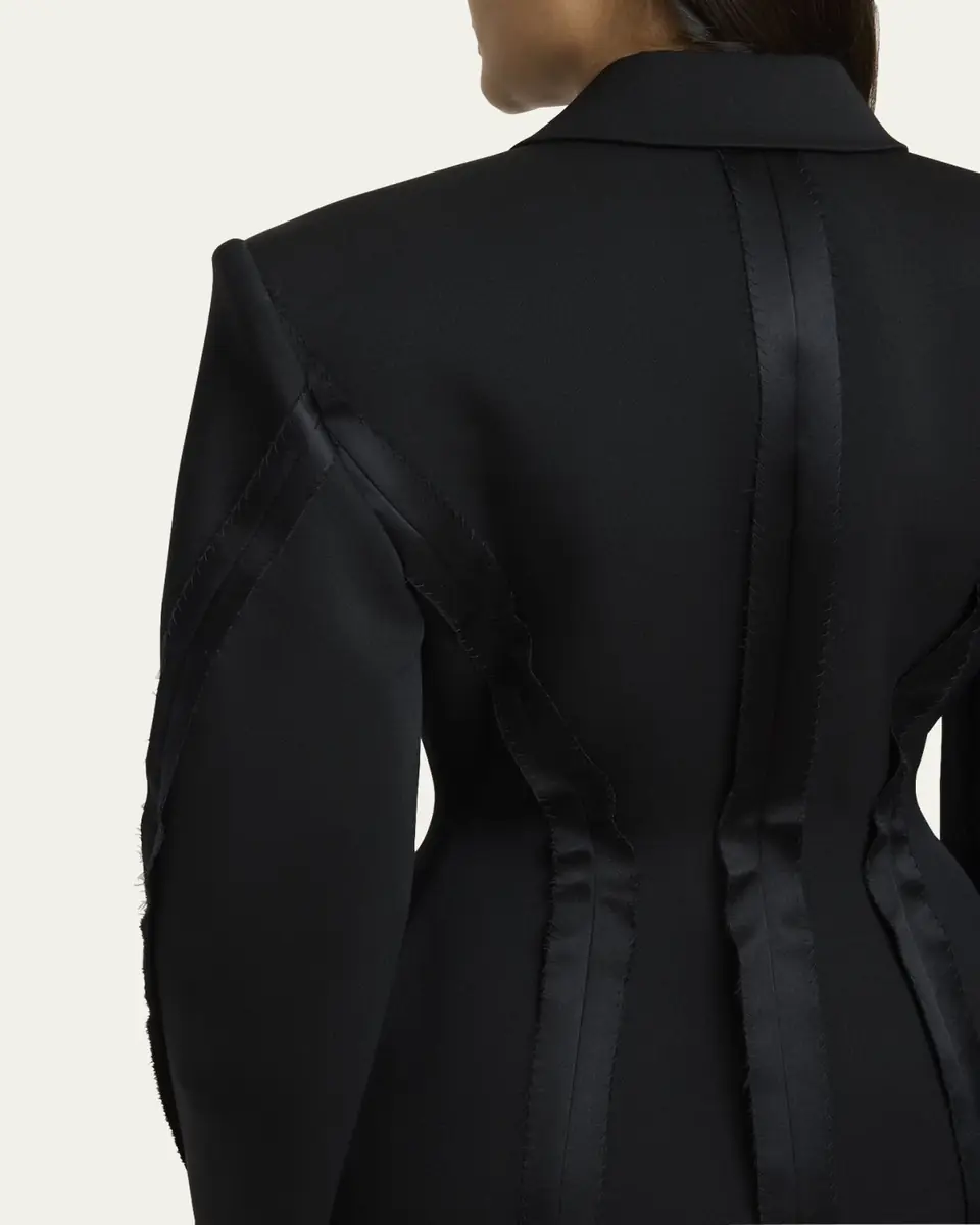 Givenchy Cocoon Mini Blazer Dress | Thumbnail 9 Givenchy Cocoon Mini Blazer Dress | Thumbnail 9