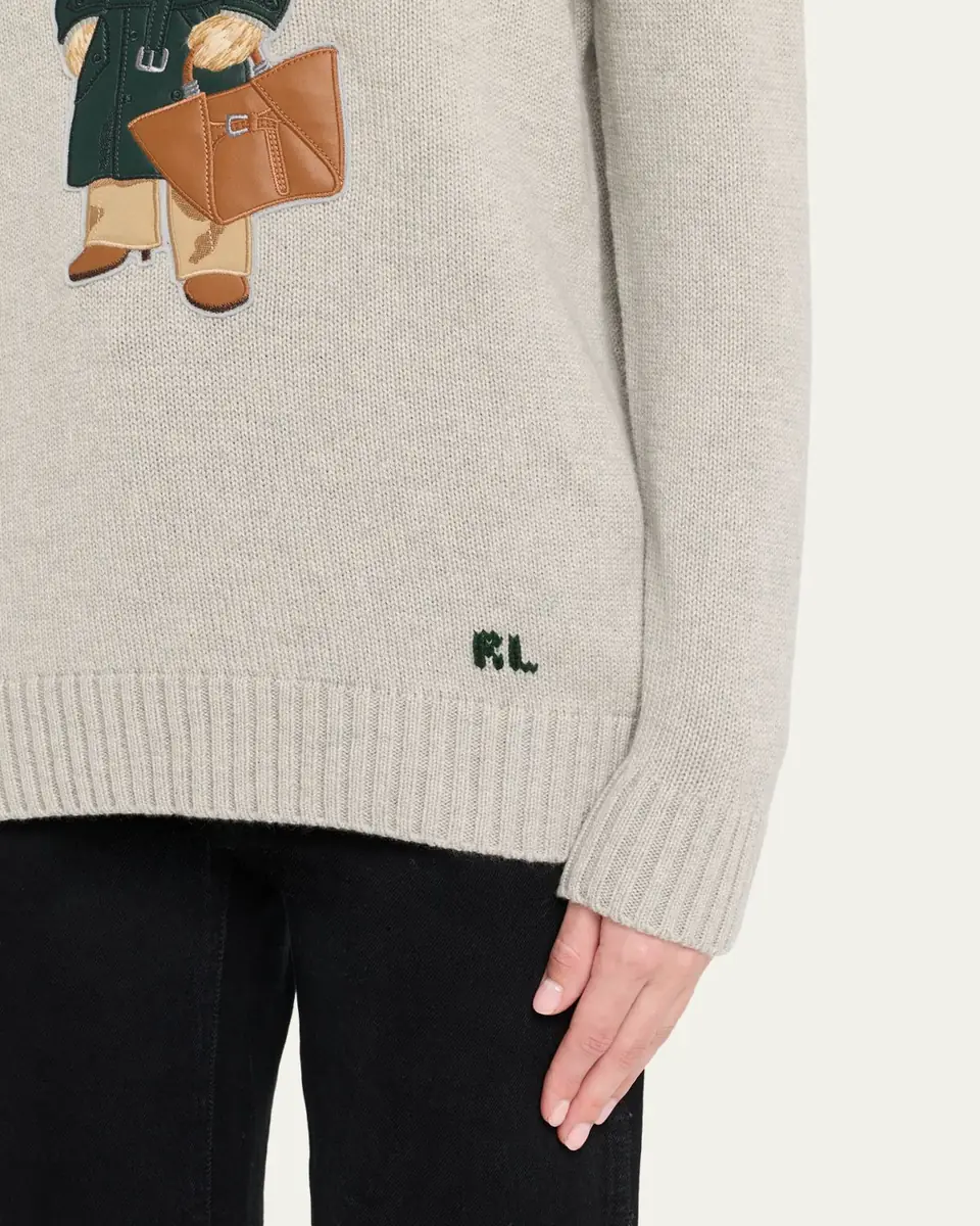 Ralph Lauren Collection Polo Bear Cashmere Sweater | Thumbnail 5 Ralph Lauren Collection Polo Bear Cashmere Sweater | Thumbnail 5