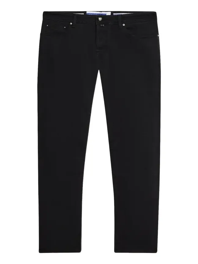 Jacob Cohen Men's Bard Black Denim Slim Five-Pocket Jeans