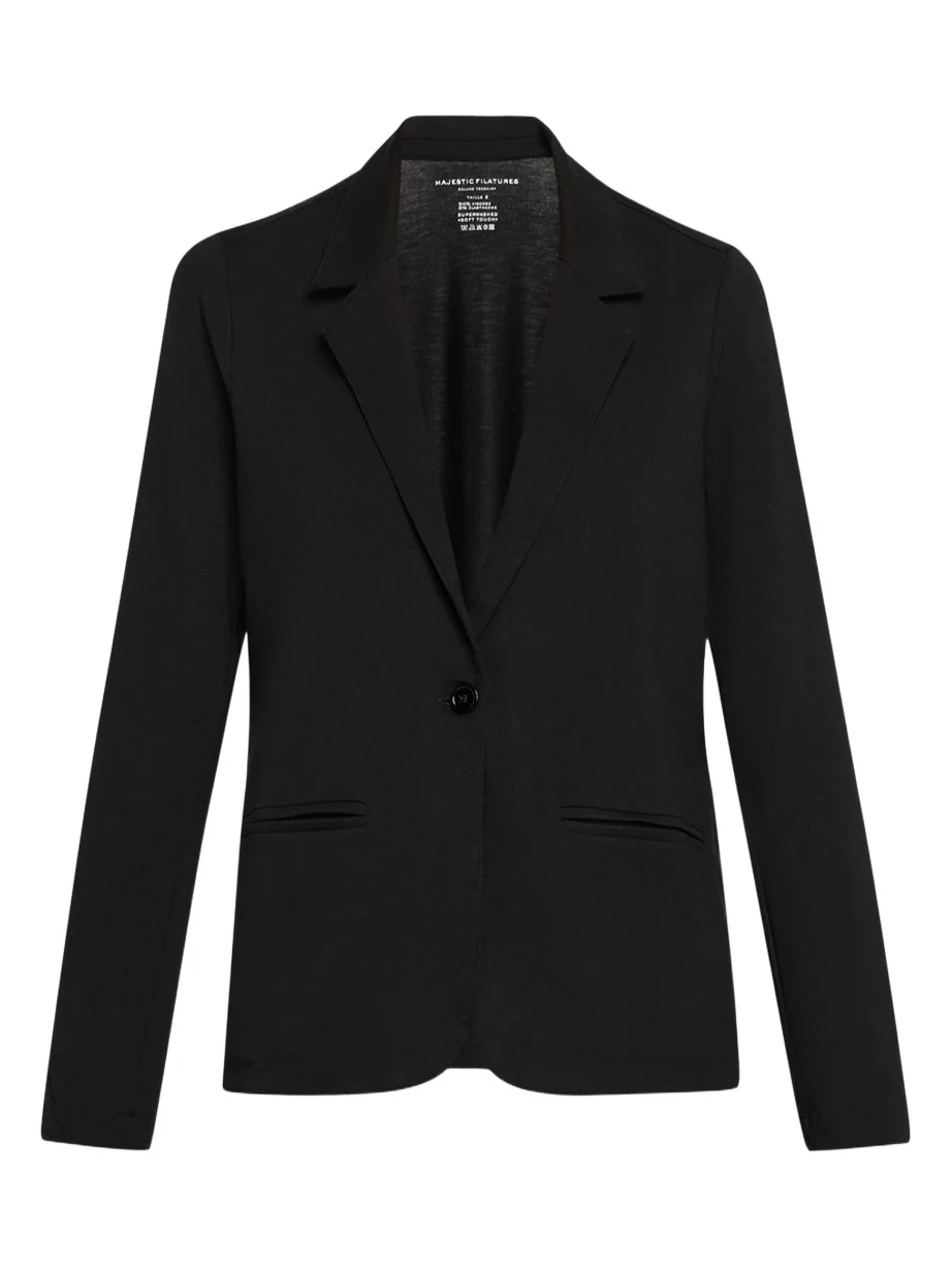 Soft Touch Single-Button Blazer Soft Touch Single-Button Blazer
