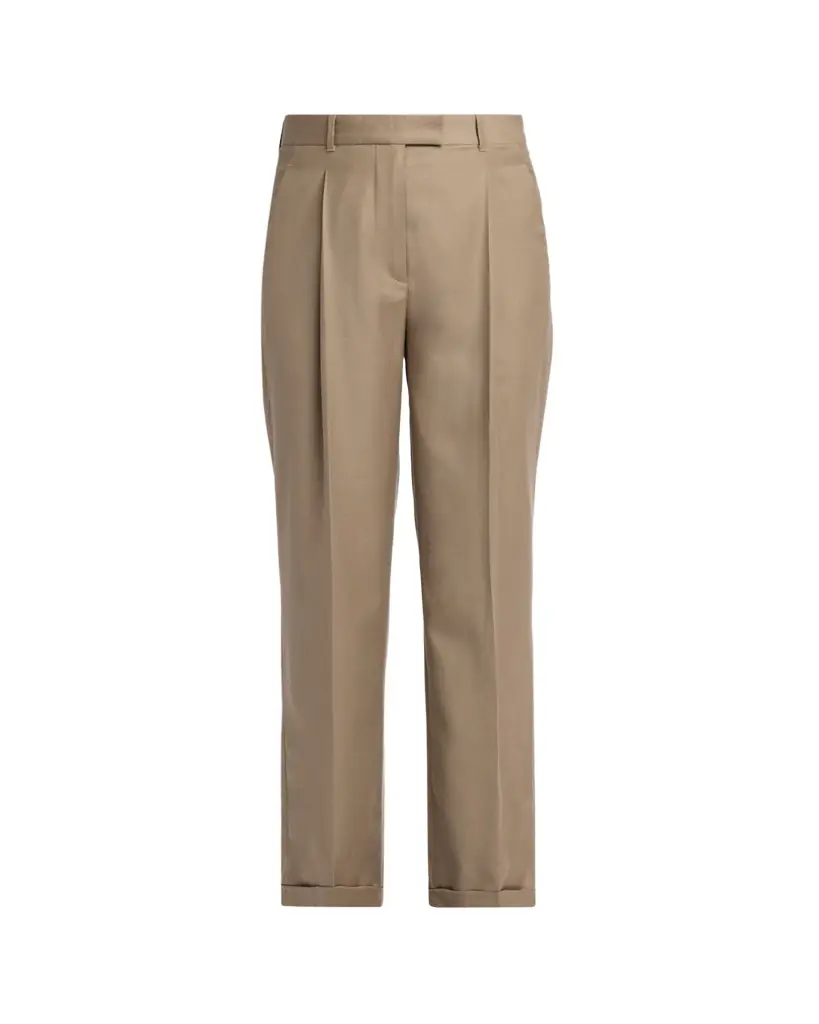 The Row Sorina Pleated Straight-Leg Pants | Image 1 The Row Sorina Pleated Straight-Leg Pants | Image 1