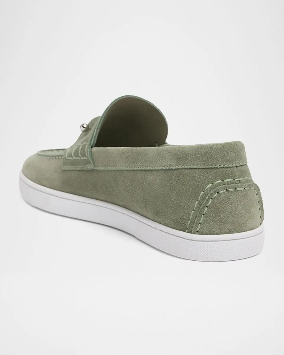 Christian Louboutin Men's Chambeliboat Nubuck Boat Shoes | Thumbnail 11 Christian Louboutin Men's Chambeliboat Nubuck Boat Shoes | Thumbnail 11