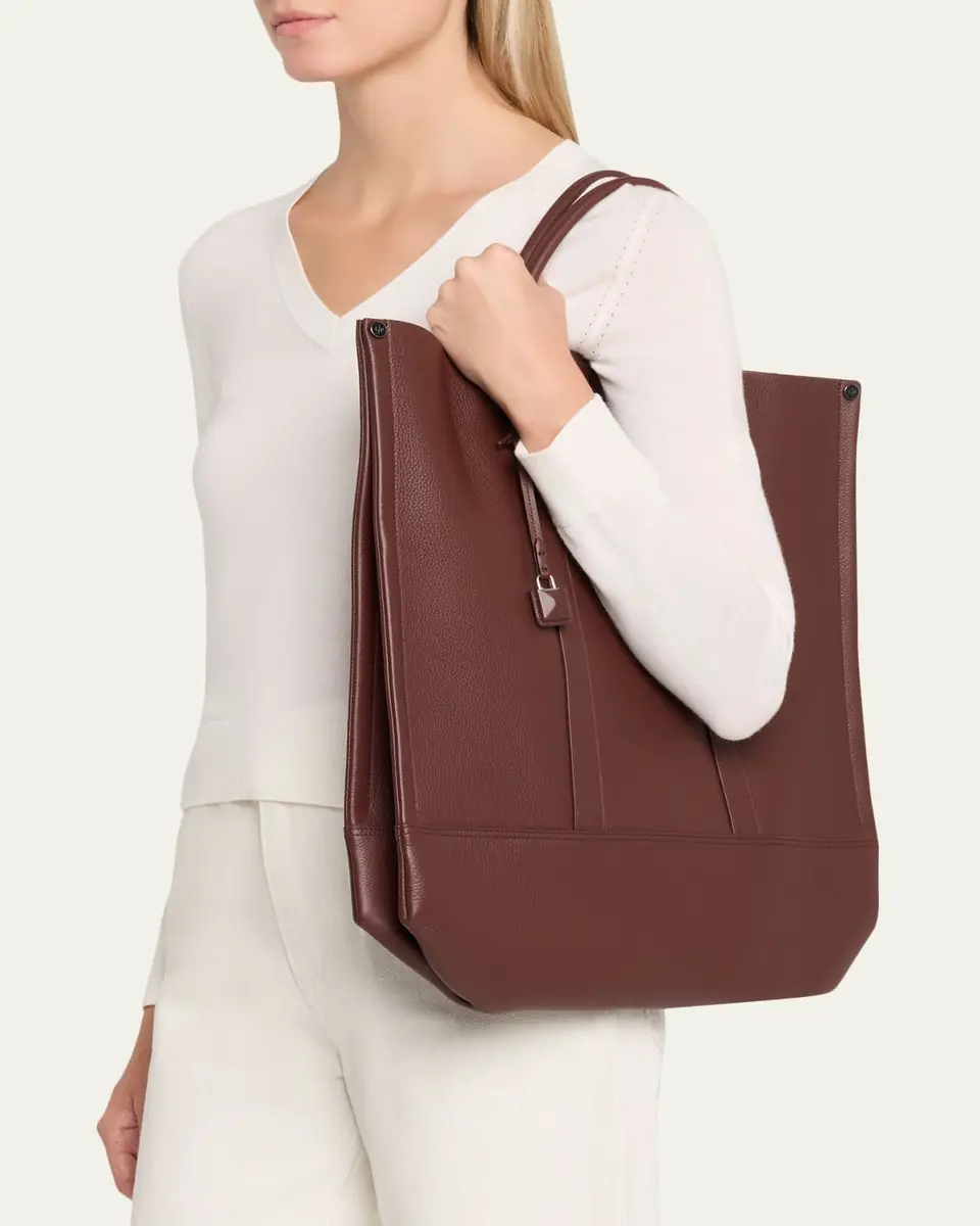 Loro Piana Beam Leather Tote Bag | Thumbnail 2 Loro Piana Beam Leather Tote Bag | Thumbnail 2
