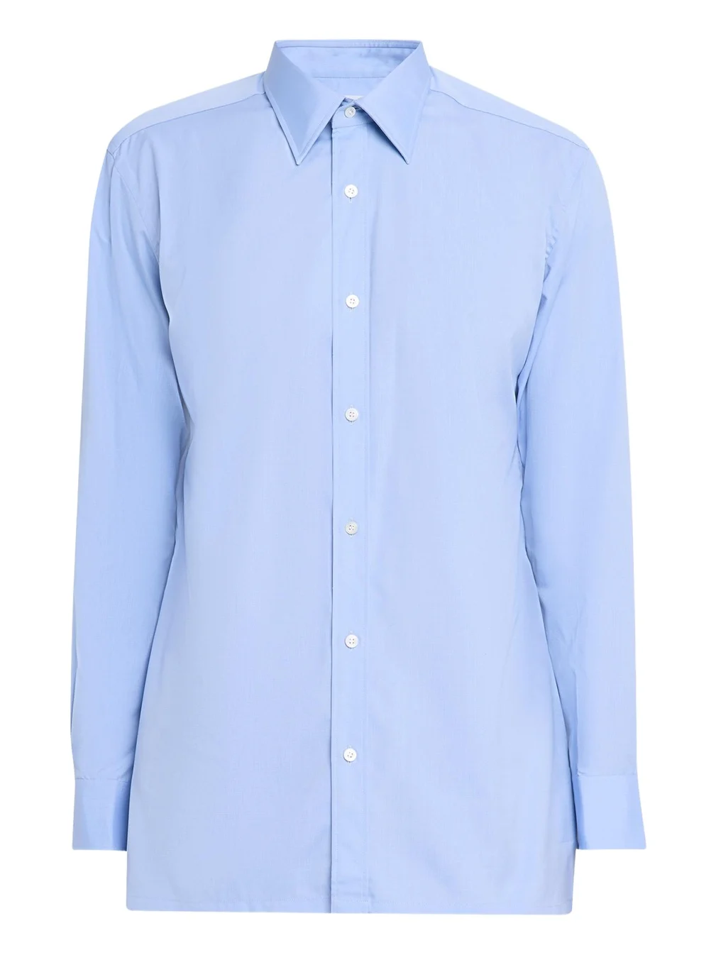 Charvet Men's Cotton Point-Collar Dress Shirt