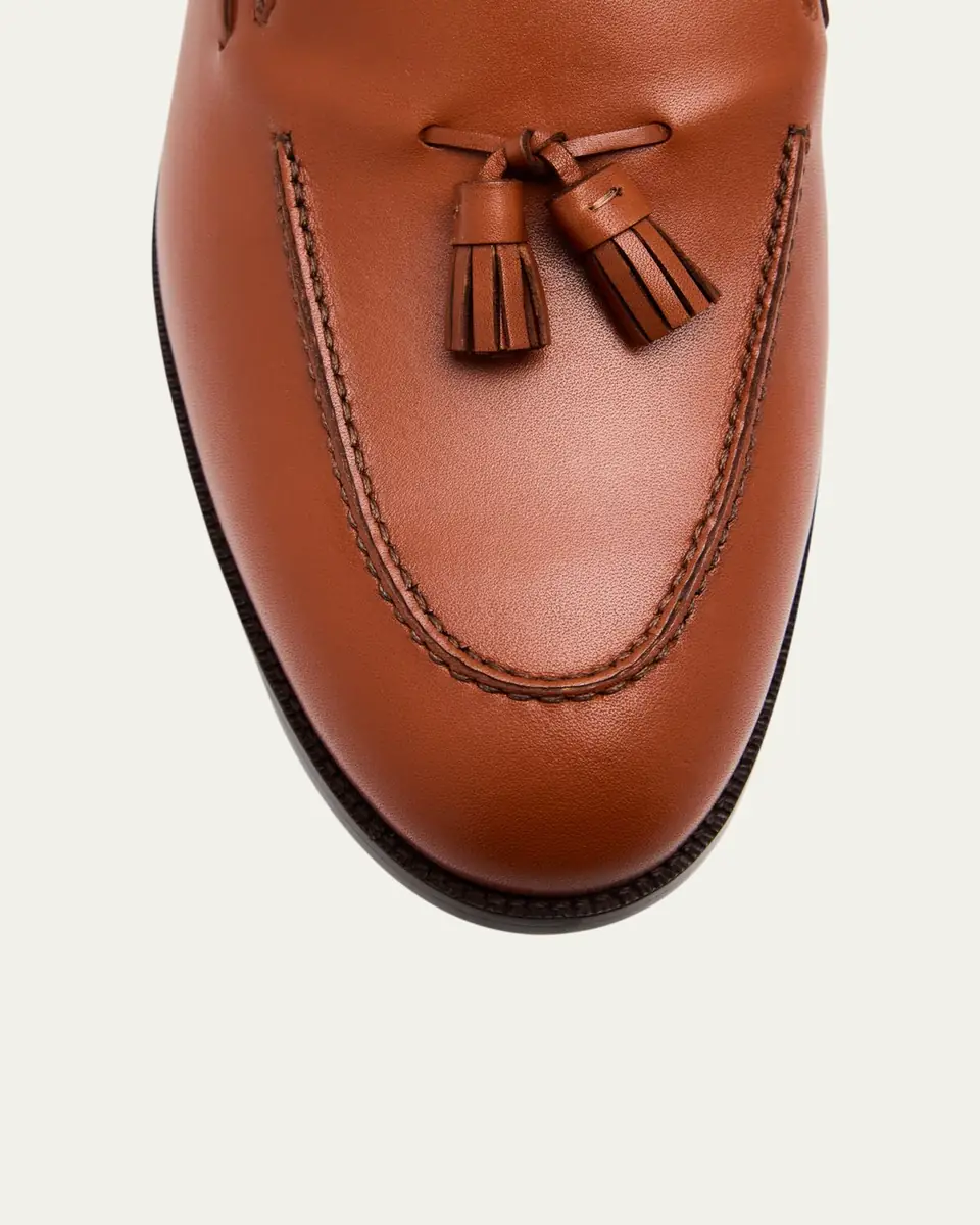 Loro Piana Serge Prestige Calfskin Tassel Loafers | Thumbnail 5 Loro Piana Serge Prestige Calfskin Tassel Loafers | Thumbnail 5