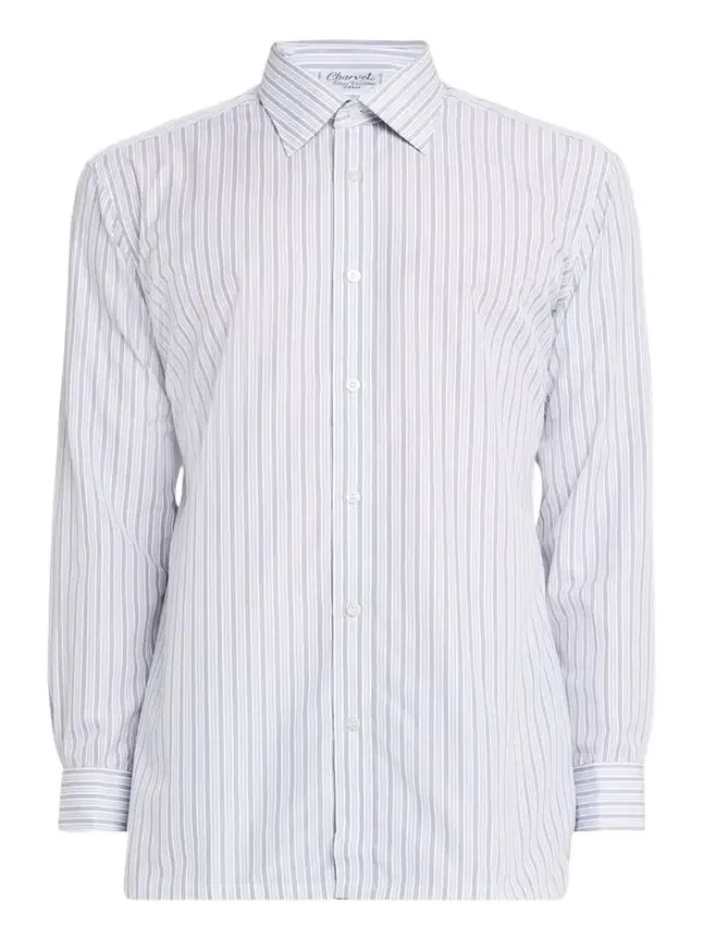 Men's Cotton Multi-Stripe Sport Shirt Men's Cotton Multi-Stripe Sport Shirt