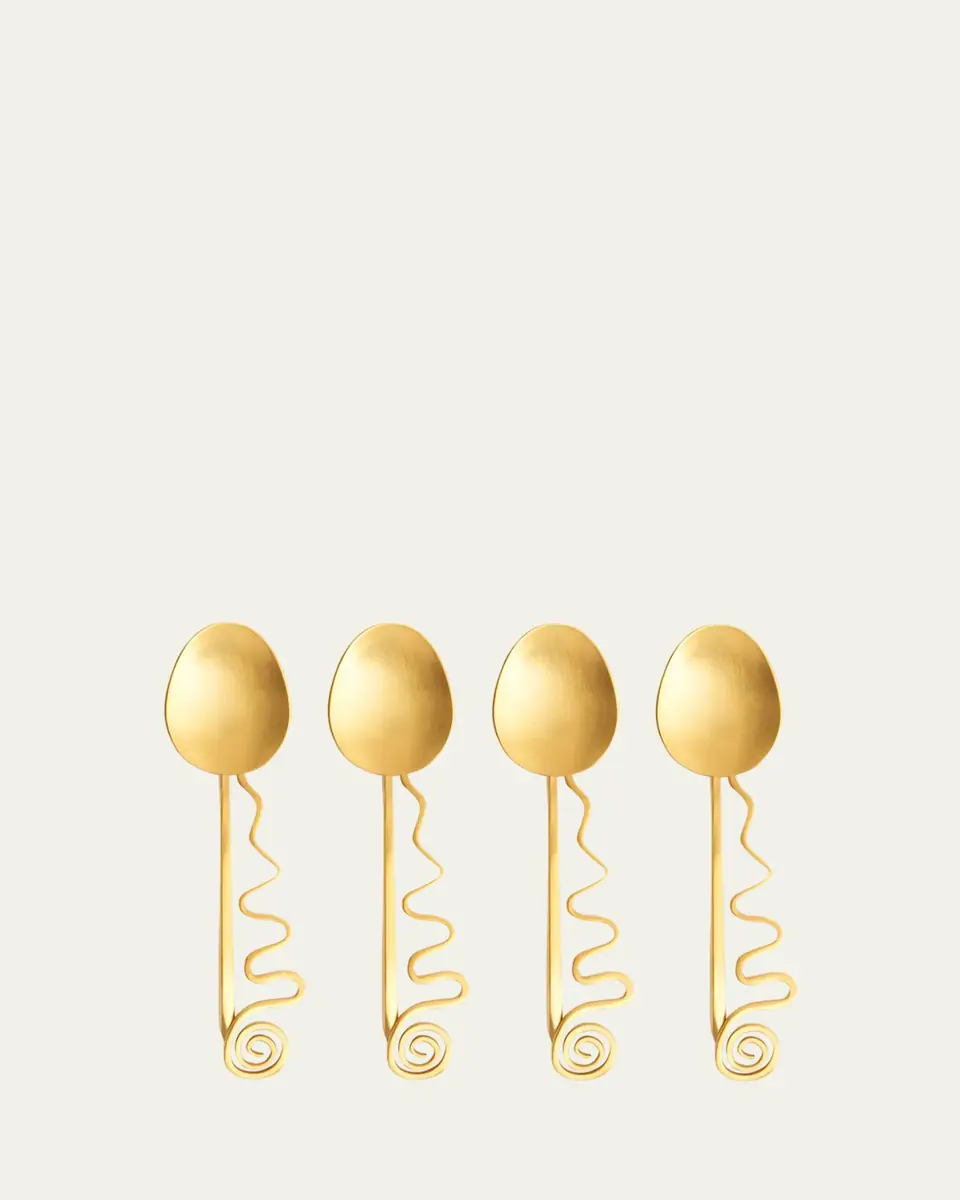 L'Objet Spirale Cocktail Spoons, Set of 4 | Thumbnail 3 L'Objet Spirale Cocktail Spoons, Set of 4 | Thumbnail 3