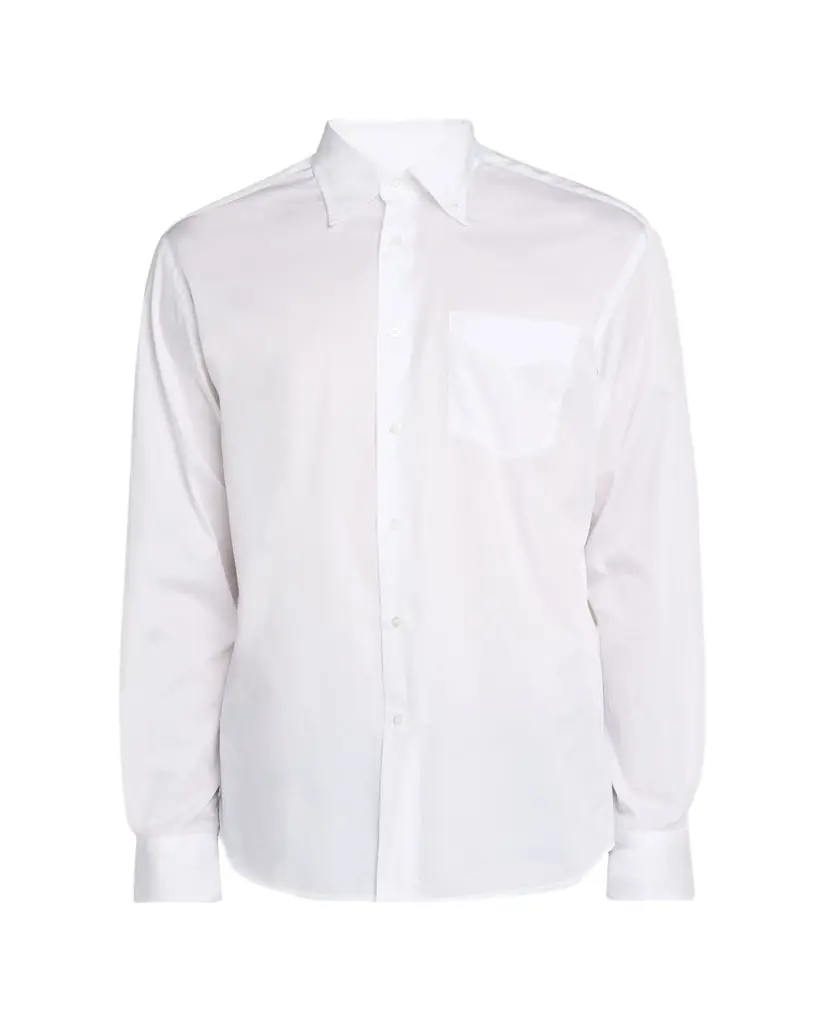 Ralph Lauren Purple Label Men's Button-Collar Cotton Sport Shirt | Image 1 Ralph Lauren Purple Label Men's Button-Collar Cotton Sport Shirt | Image 1