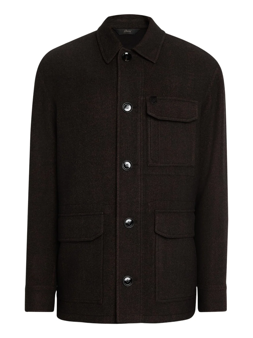Men's Wool Herringbone Overshirt Men's Wool Herringbone Overshirt