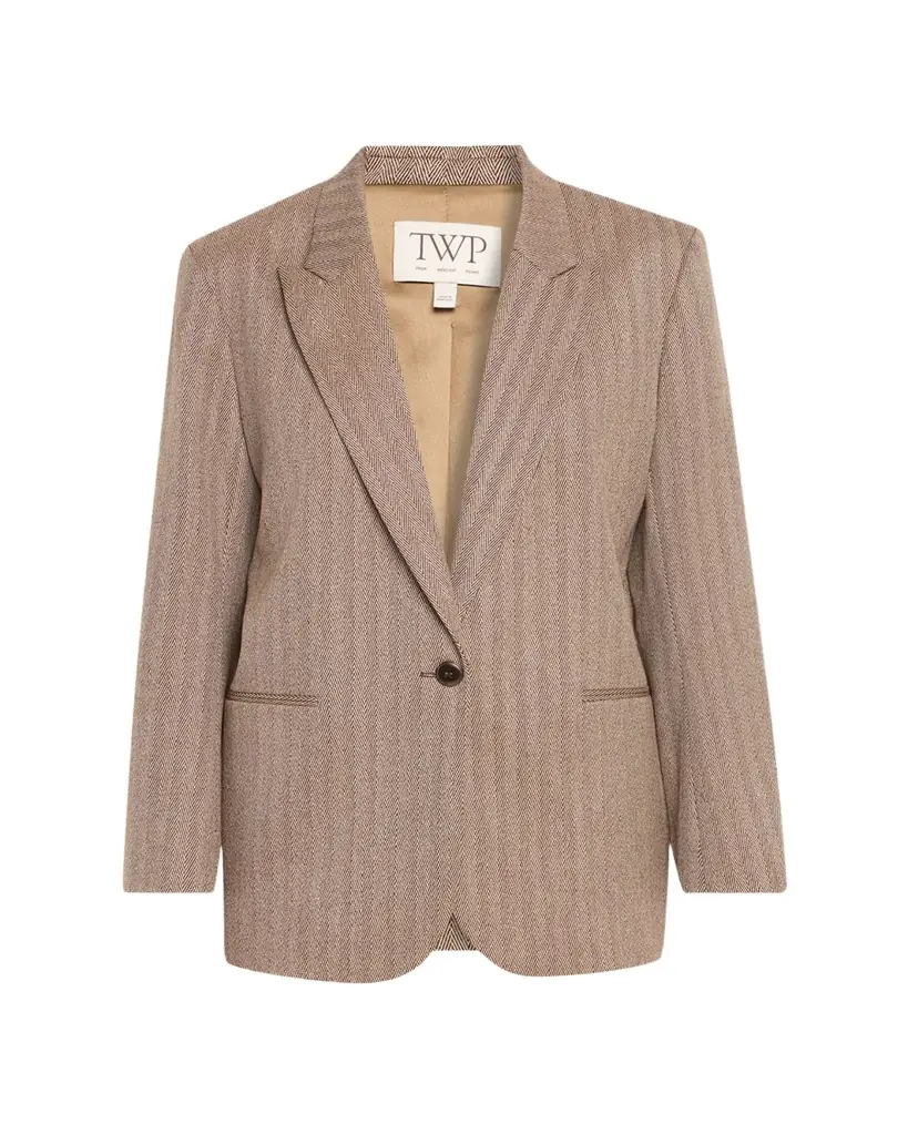 TWP Girl Boy Girl Chevron Wool Blazer | Image 1 TWP Girl Boy Girl Chevron Wool Blazer | Image 1