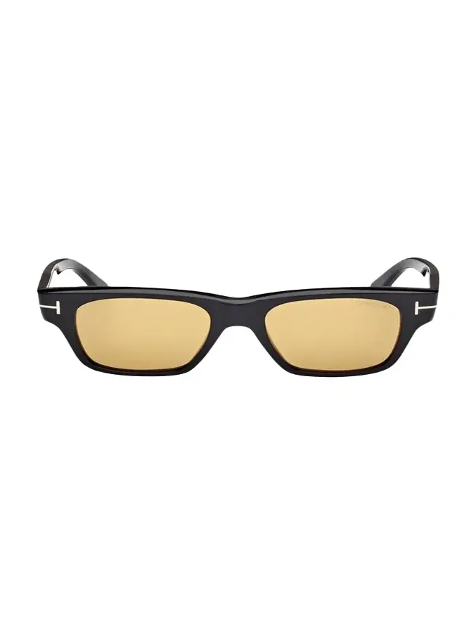 Men's Caine-02 Acetate Square Sunglasses