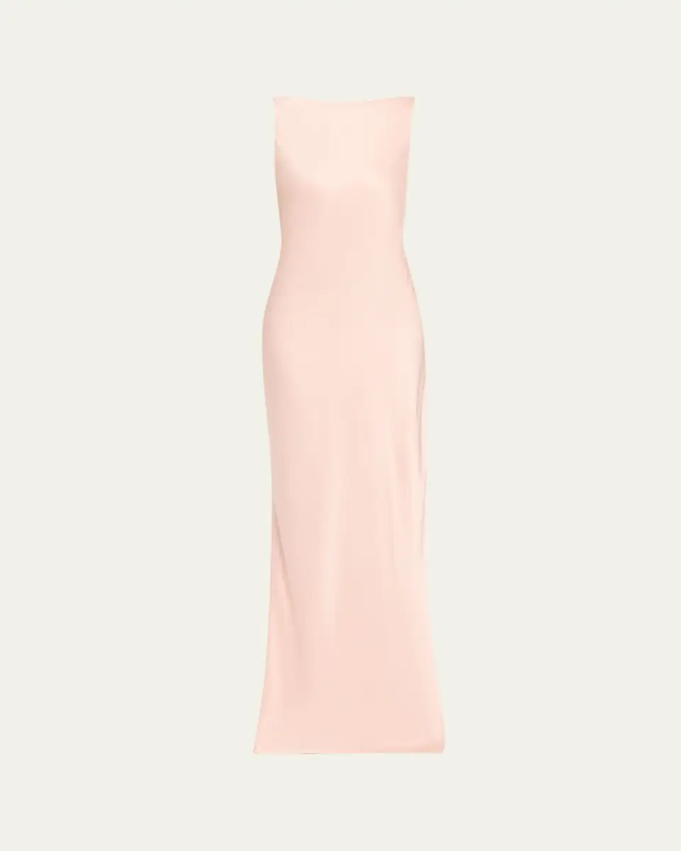 Jason Wu Collection Boat-Neck Cowl Backless Crepe Back Satin Gown | Thumbnail 5 Jason Wu Collection Boat-Neck Cowl Backless Crepe Back Satin Gown | Thumbnail 5