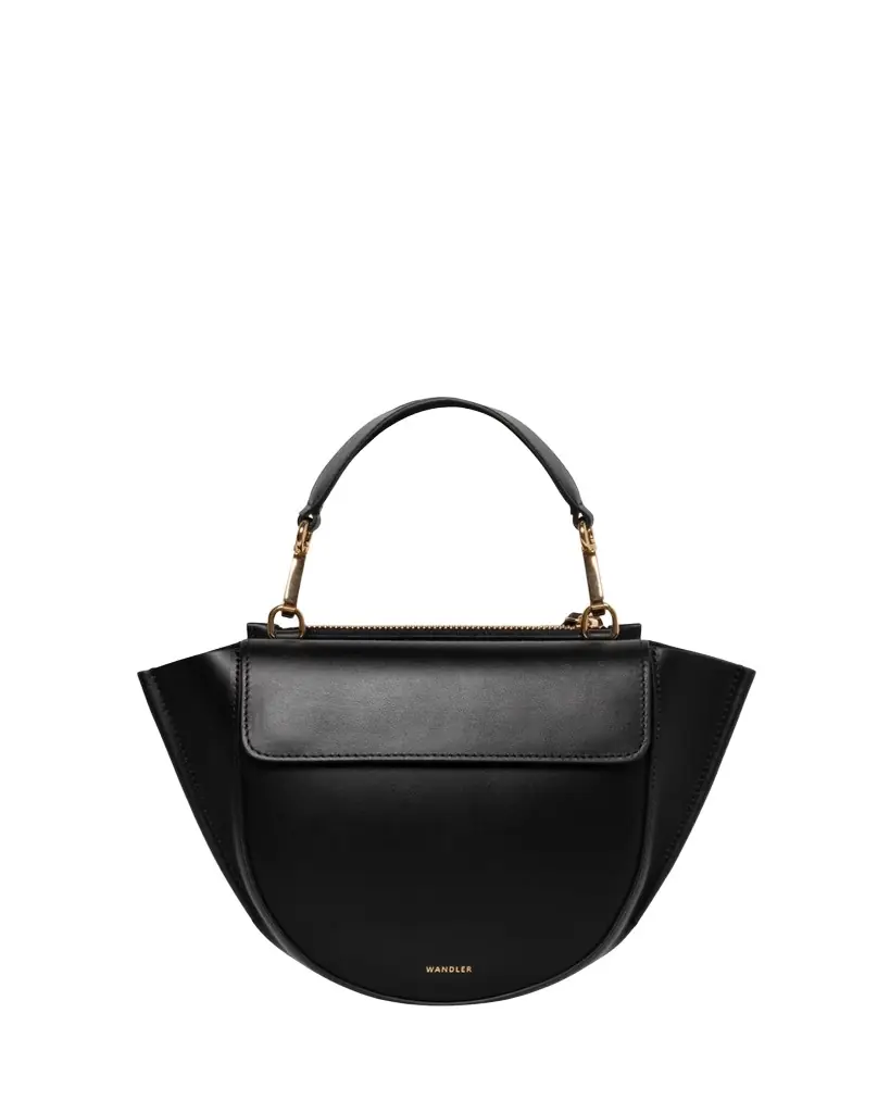 Hortensia Mini Smooth Leather Shoulder Bag