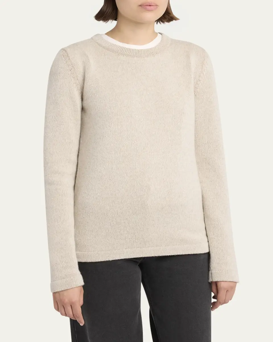 The Row Lyse Cashmere Crewneck Sweater | Thumbnail 4