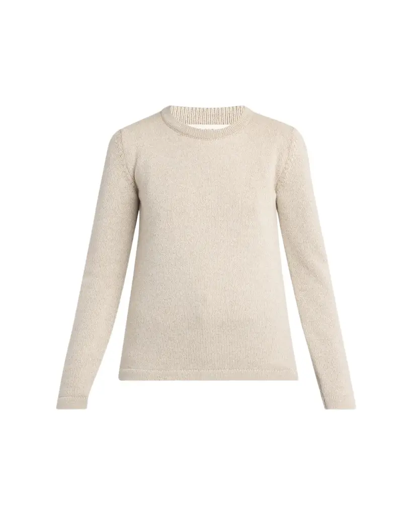 The Row Lyse Cashmere Crewneck Sweater | Image 1 The Row Lyse Cashmere Crewneck Sweater | Image 1