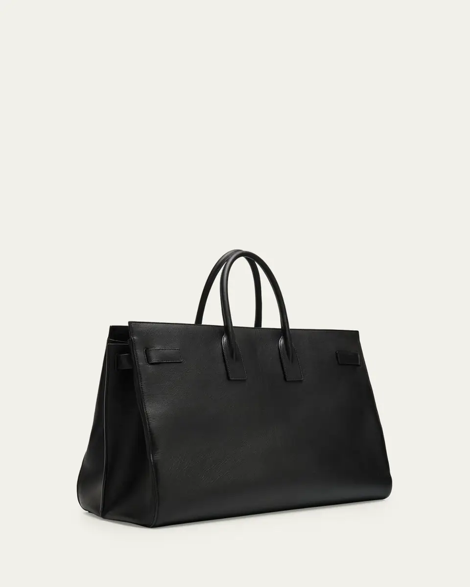Saint Laurent Men's Sac de Jour Supple Leather Tote Bag | Thumbnail 3