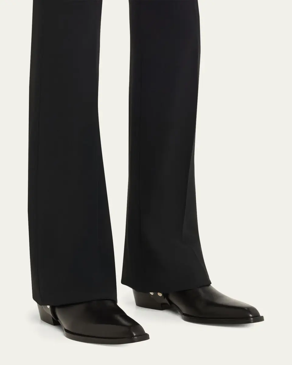 Paris Texas Helena Leather Moto Ankle Boots | Thumbnail 2 Paris Texas Helena Leather Moto Ankle Boots | Thumbnail 2