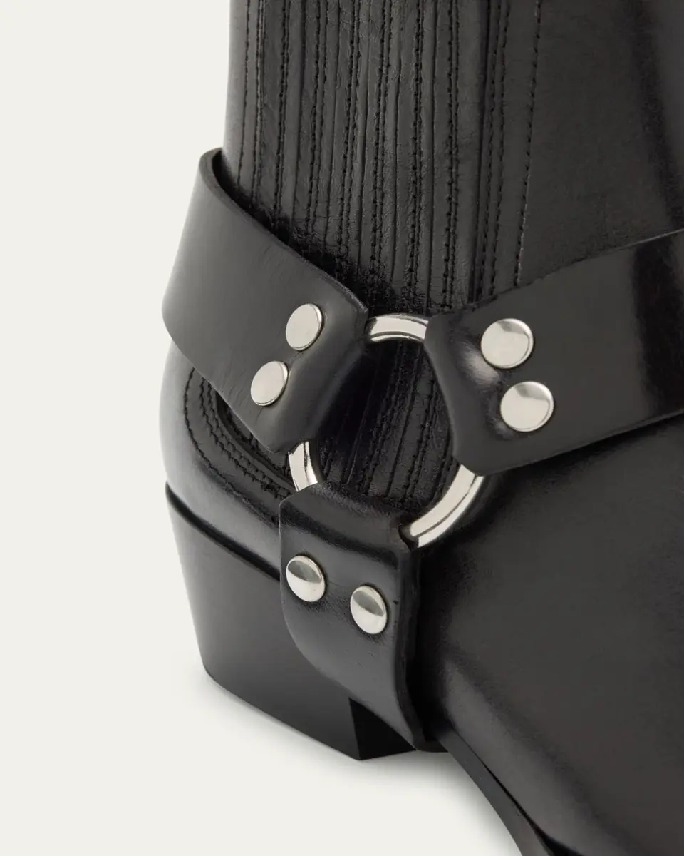 Paris Texas Helena Leather Moto Ankle Boots | Thumbnail 5 Paris Texas Helena Leather Moto Ankle Boots | Thumbnail 5