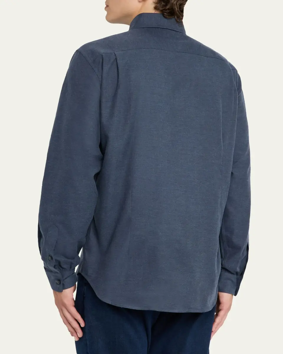 Sease Men's Camicia Classica Cotton Button-Down Shirt | Thumbnail 3 Sease Men's Camicia Classica Cotton Button-Down Shirt | Thumbnail 3