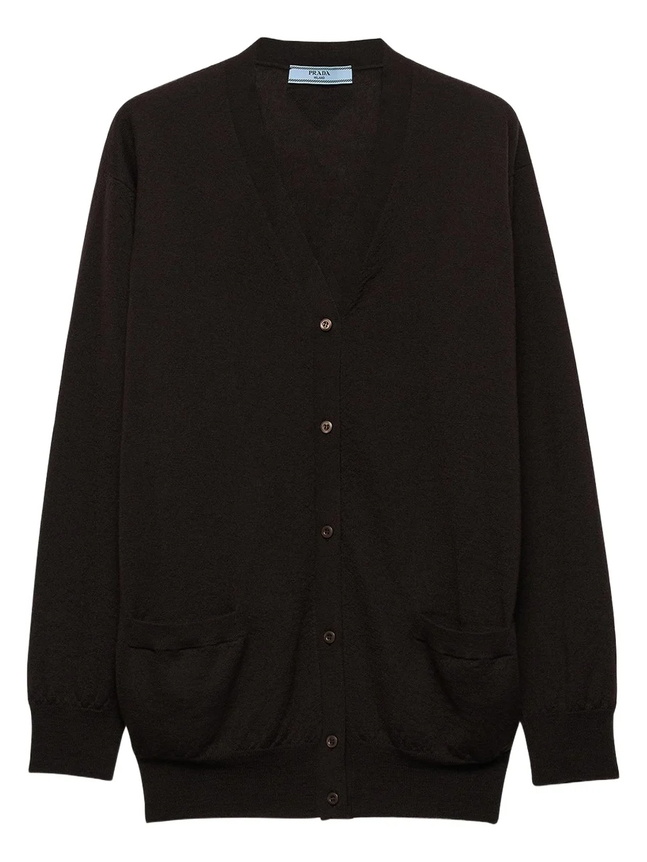 Superfine Cashmere V-Neck Cardigan Superfine Cashmere V-Neck Cardigan