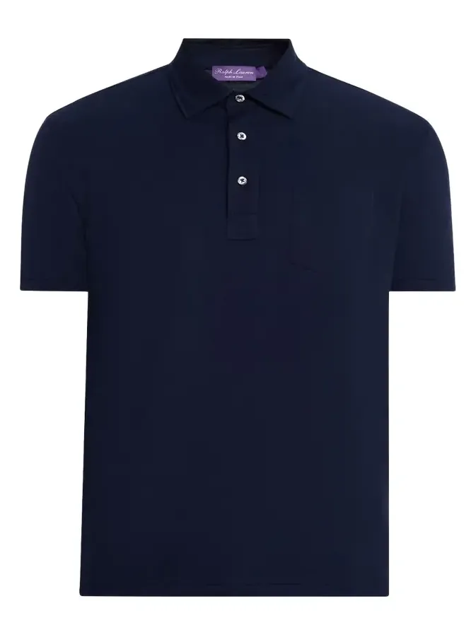 Men's Cotton-Cashmere Piqué Polo Shirt