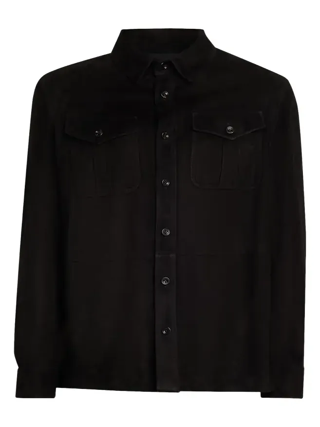 Men's Suede Overshirt