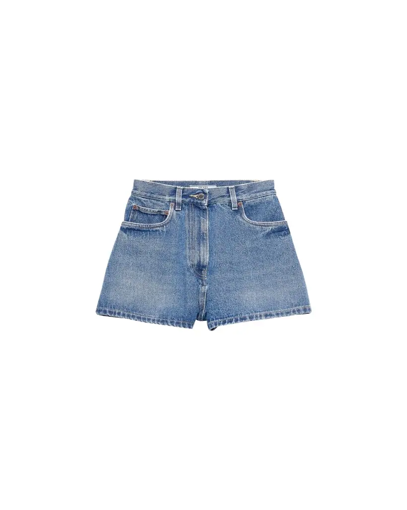 Prada Denim Jean Shorts | Image 1 Prada Denim Jean Shorts | Image 1