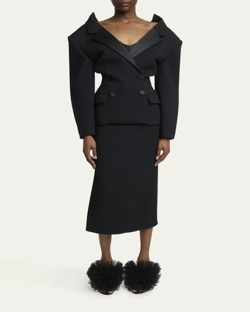 Givenchy Long Pencil Skirt with Slit | Thumbnail 6 Givenchy Long Pencil Skirt with Slit | Thumbnail 6