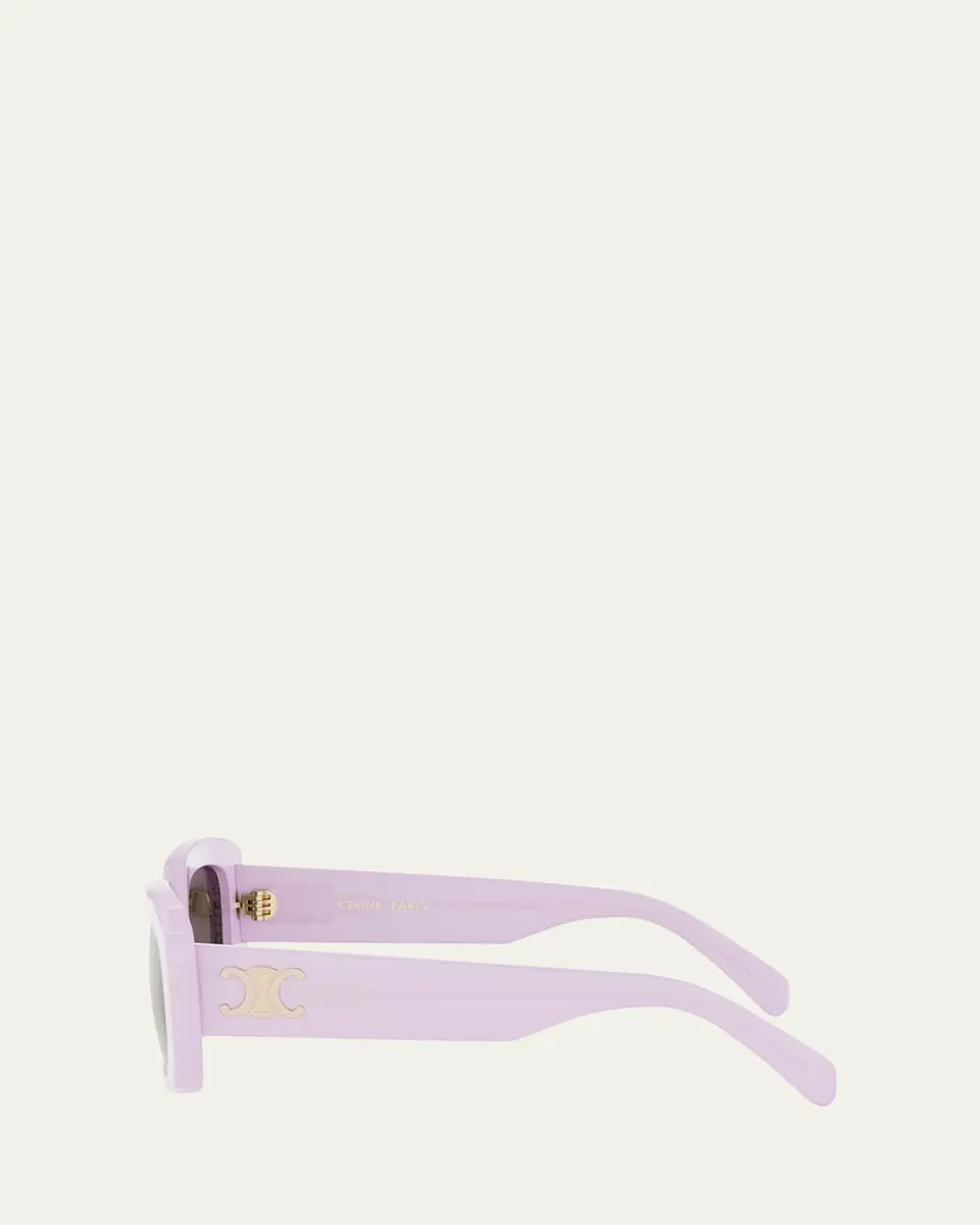Celine Triomphe Acetate Square Sunglasses | Thumbnail 3