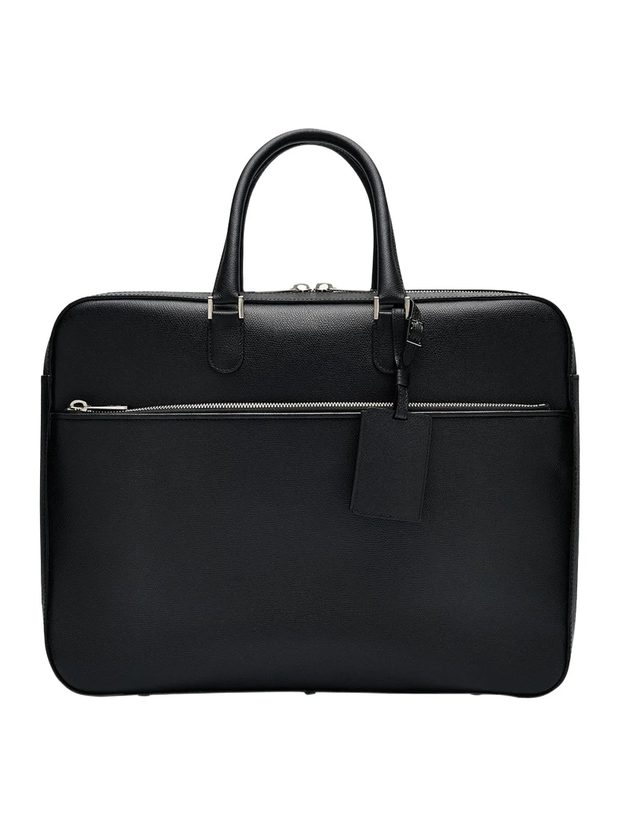 Men's Avietta Millepunte Calfskin Travel Suitcase Men's Avietta Millepunte Calfskin Travel Suitcase