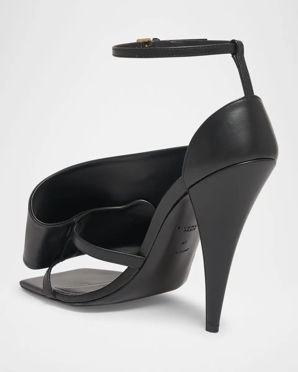 Givenchy Twisted Ribbon Leather Sandals | Thumbnail 6 Givenchy Twisted Ribbon Leather Sandals | Thumbnail 6