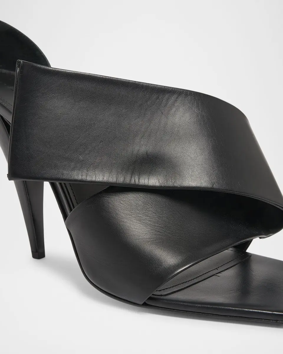 Givenchy Twisted Ribbon Leather Sandals | Thumbnail 7 Givenchy Twisted Ribbon Leather Sandals | Thumbnail 7
