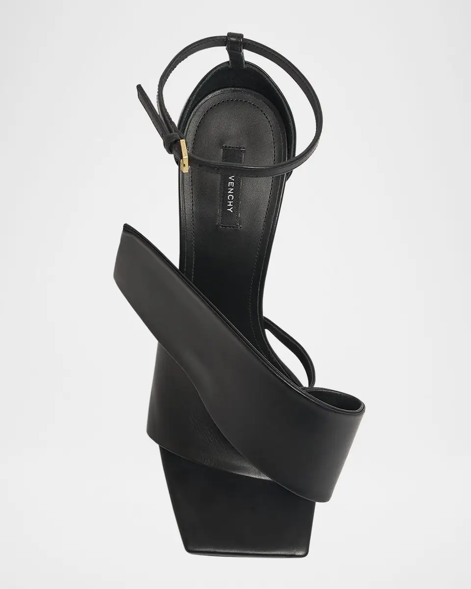 Givenchy Twisted Ribbon Leather Sandals | Thumbnail 8 Givenchy Twisted Ribbon Leather Sandals | Thumbnail 8