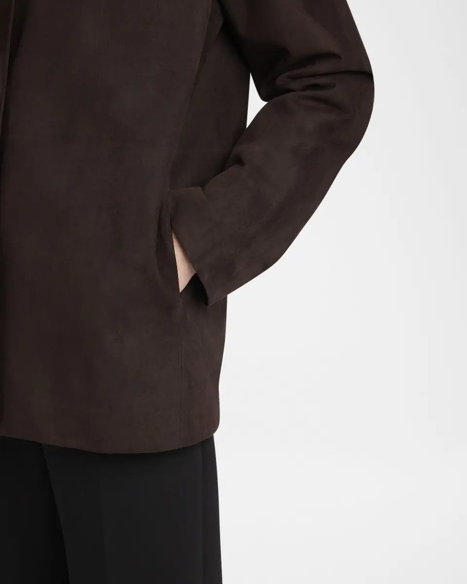 THE ROW Fabian Suede Single-Breasted Jacket | Thumbnail 9