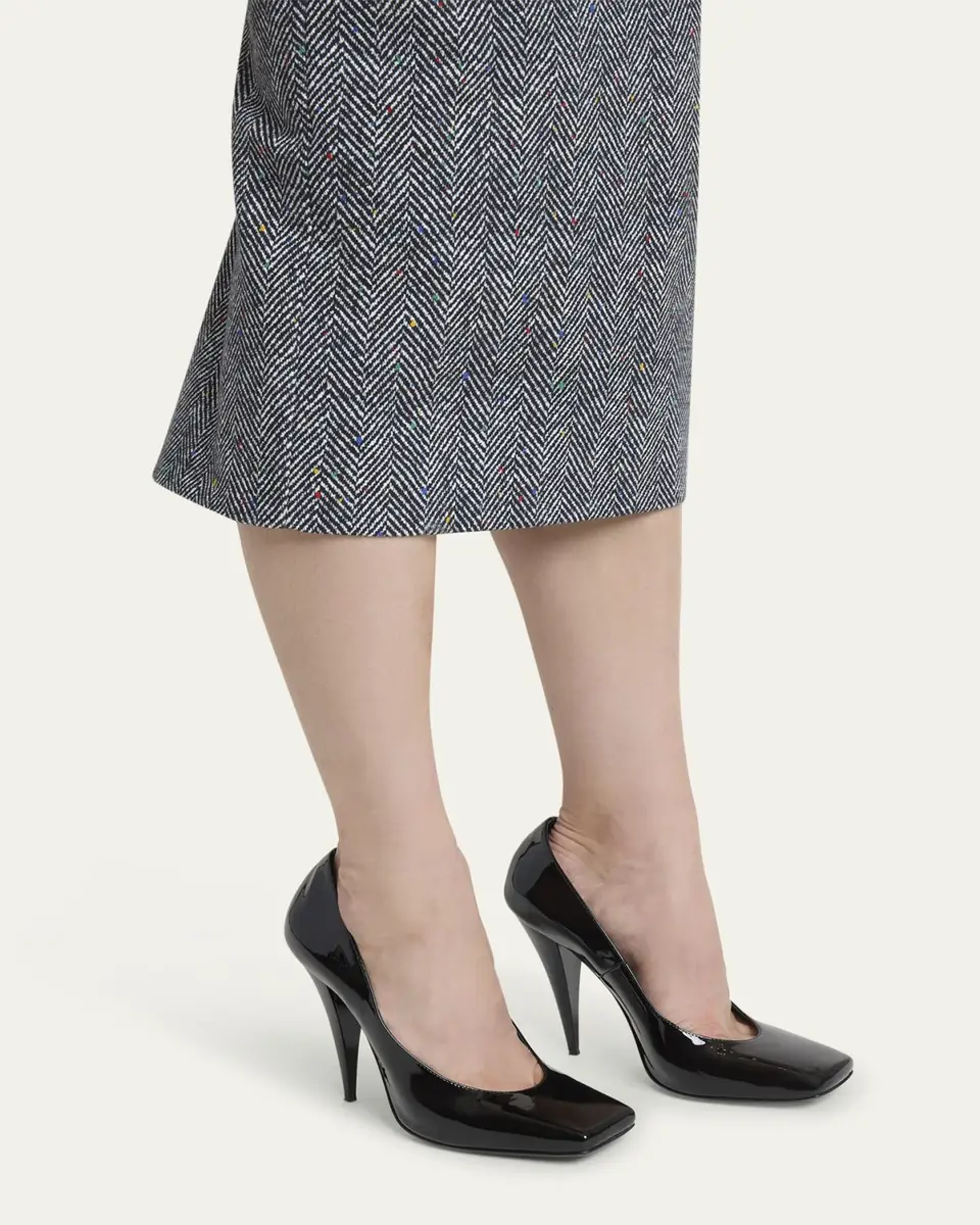 Givenchy Squared Patent Leather Pumps | Thumbnail 2