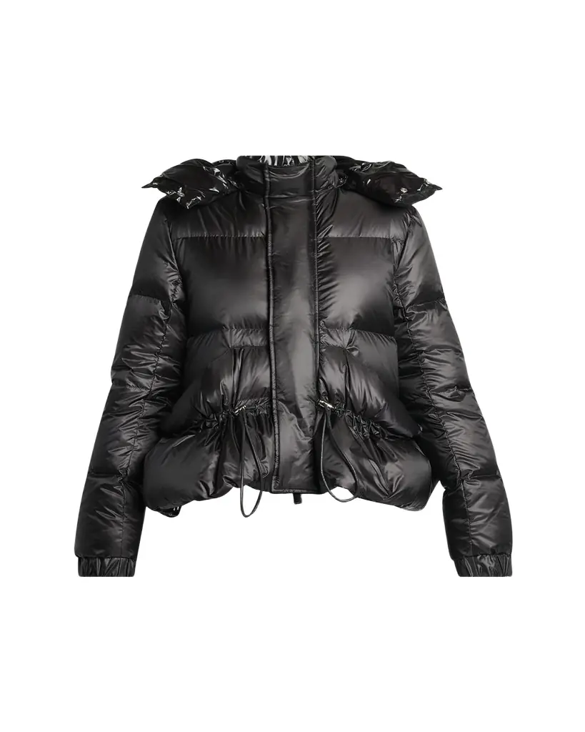 SACAI Puffer Jacket With Detachable Hood | Image 1 SACAI Puffer Jacket With Detachable Hood | Image 1