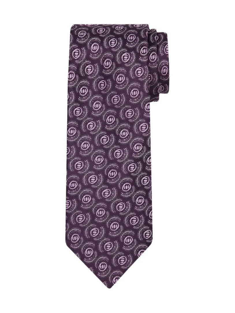 Men's Petite Geometric Silk Tie Men's Petite Geometric Silk Tie