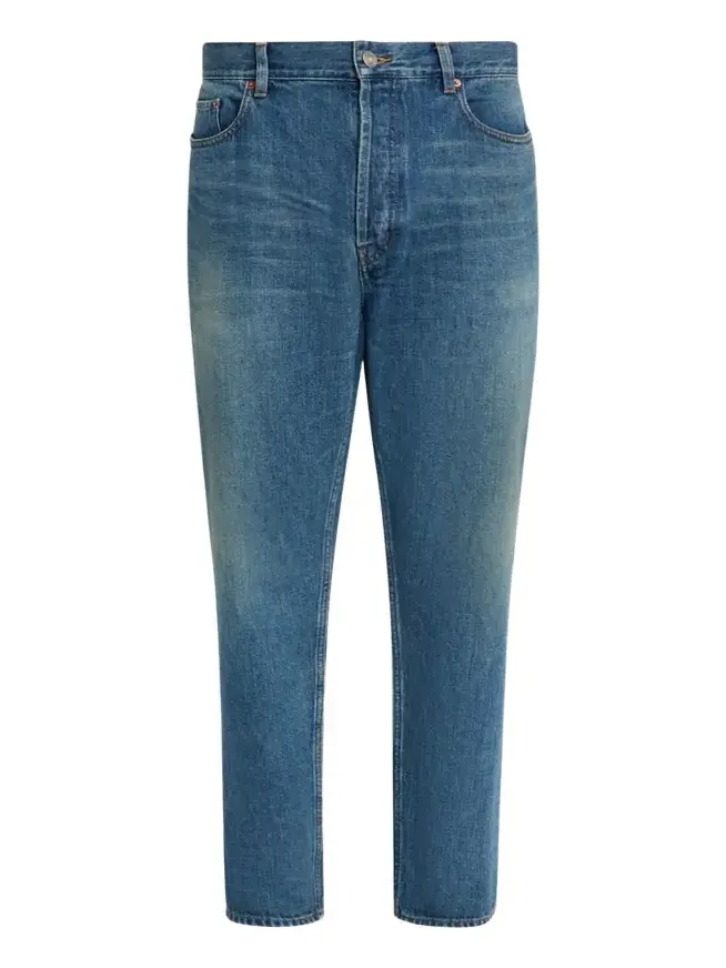 Men's High Rise Straight-Leg Jeans Men's High Rise Straight-Leg Jeans