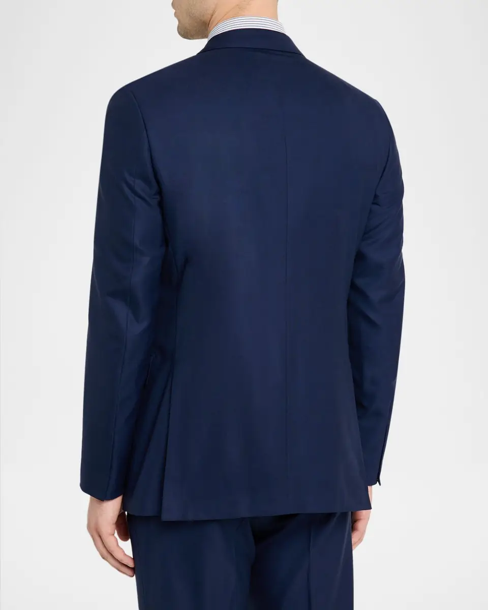 ZEGNA Men's Micro-Plaid Wool Suit | Thumbnail 4 ZEGNA Men's Micro-Plaid Wool Suit | Thumbnail 4