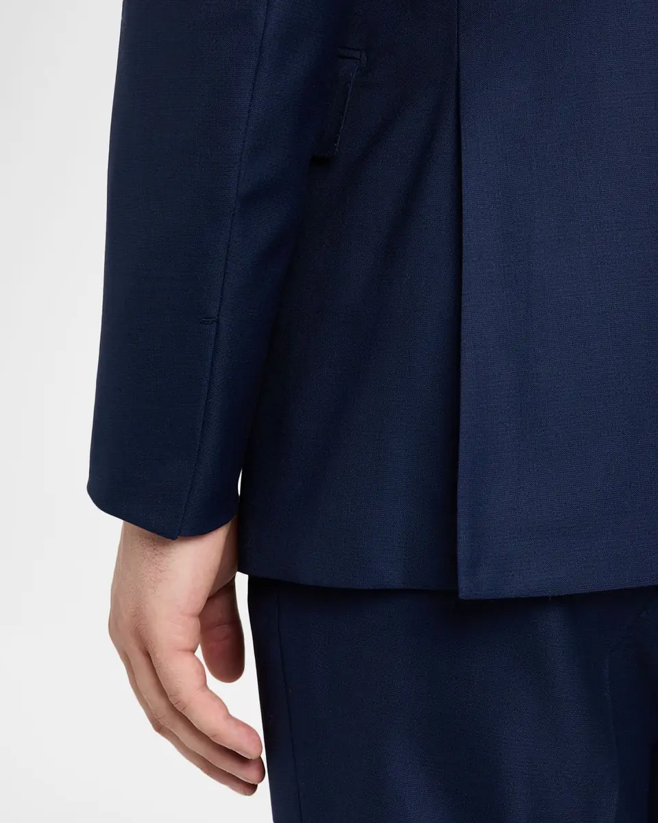 ZEGNA Men's Micro-Plaid Wool Suit | Thumbnail 8 ZEGNA Men's Micro-Plaid Wool Suit | Thumbnail 8