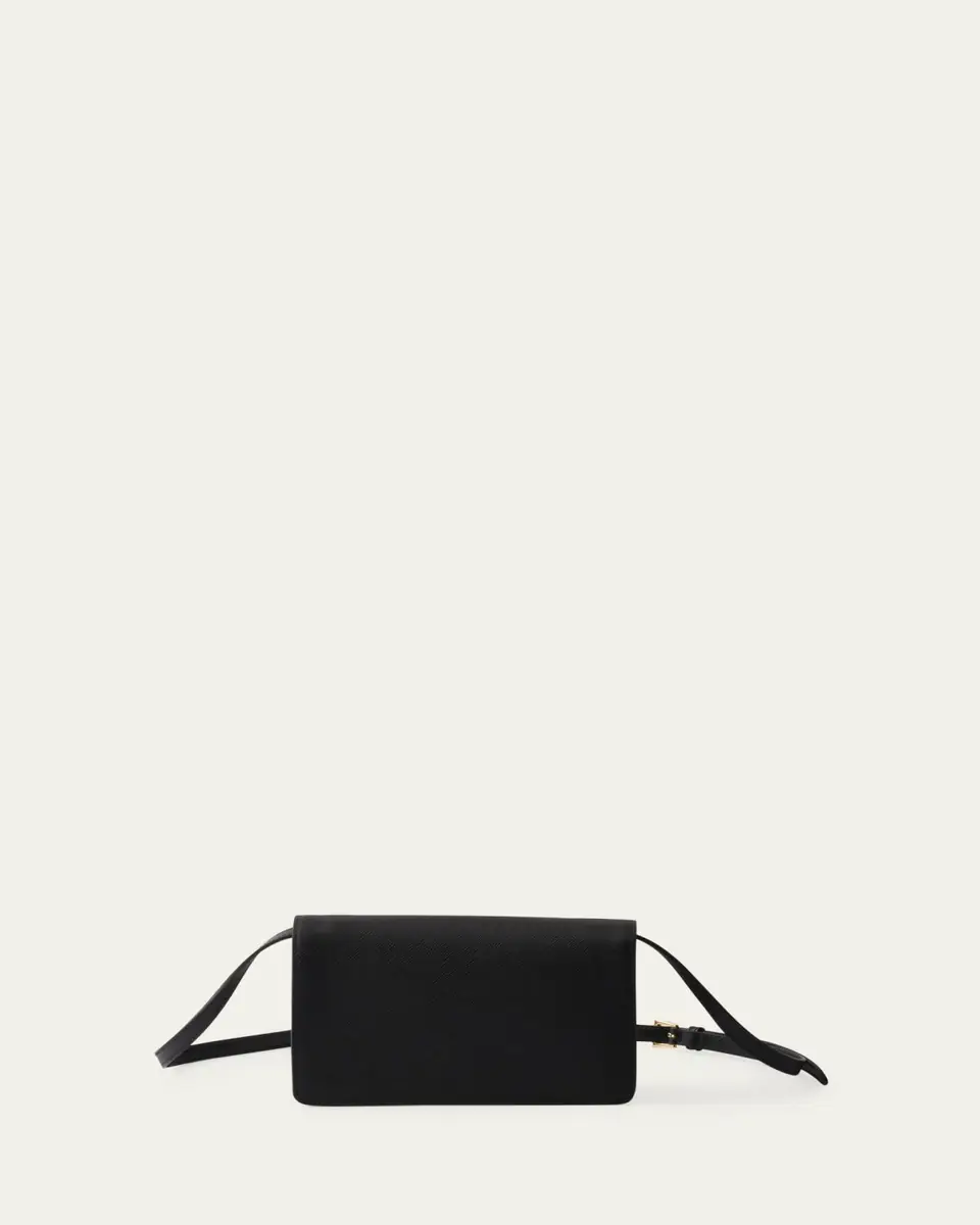 Prada Mini Saffiano Leather Shoulder Bag | Thumbnail 3