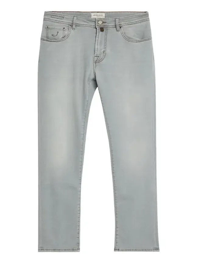 Men's Bard Grey Denim Slim-Fit Jeans