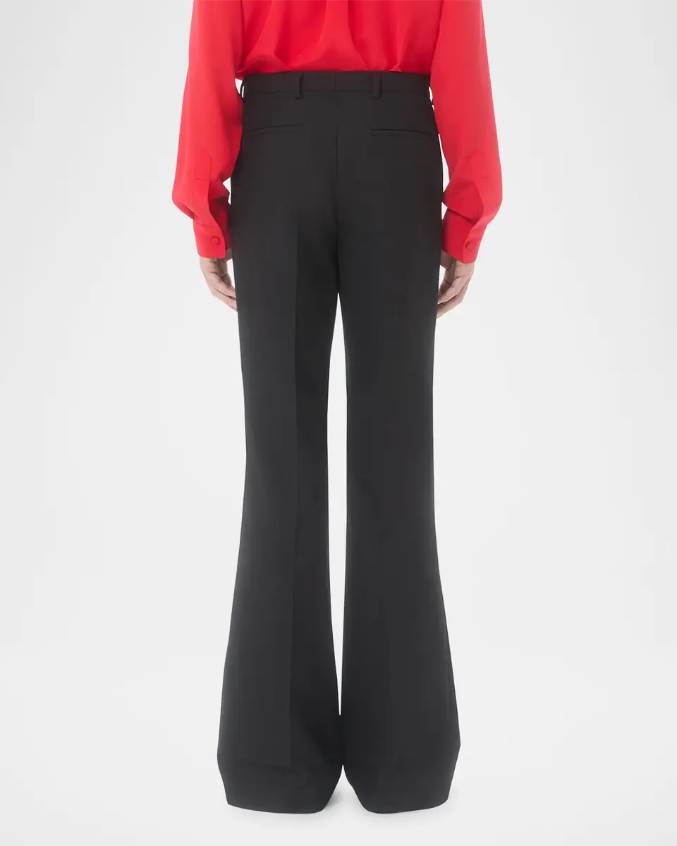 Valentino Garavani Men's Wide Leg Flared Flat-Front Pants | Thumbnail 7 Valentino Garavani Men's Wide Leg Flared Flat-Front Pants | Thumbnail 7