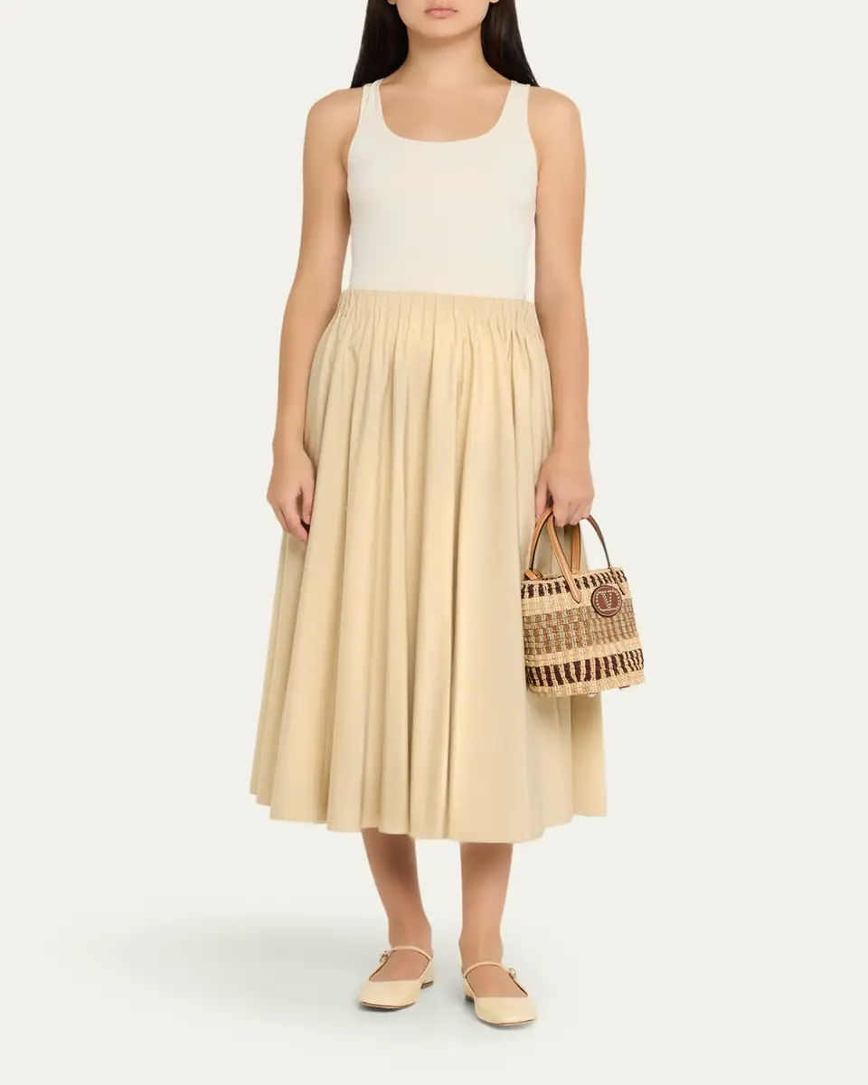 Valentino Garavani VLOGO Signature Small Crochet Bucket Bag | Thumbnail 8