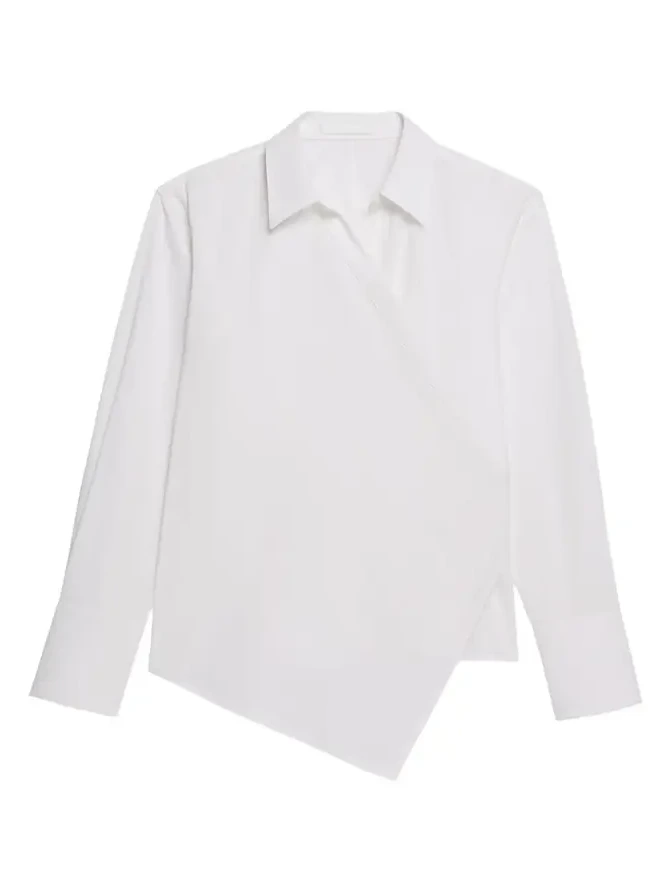 Long-Sleeve Wrap Shirt Long-Sleeve Wrap Shirt