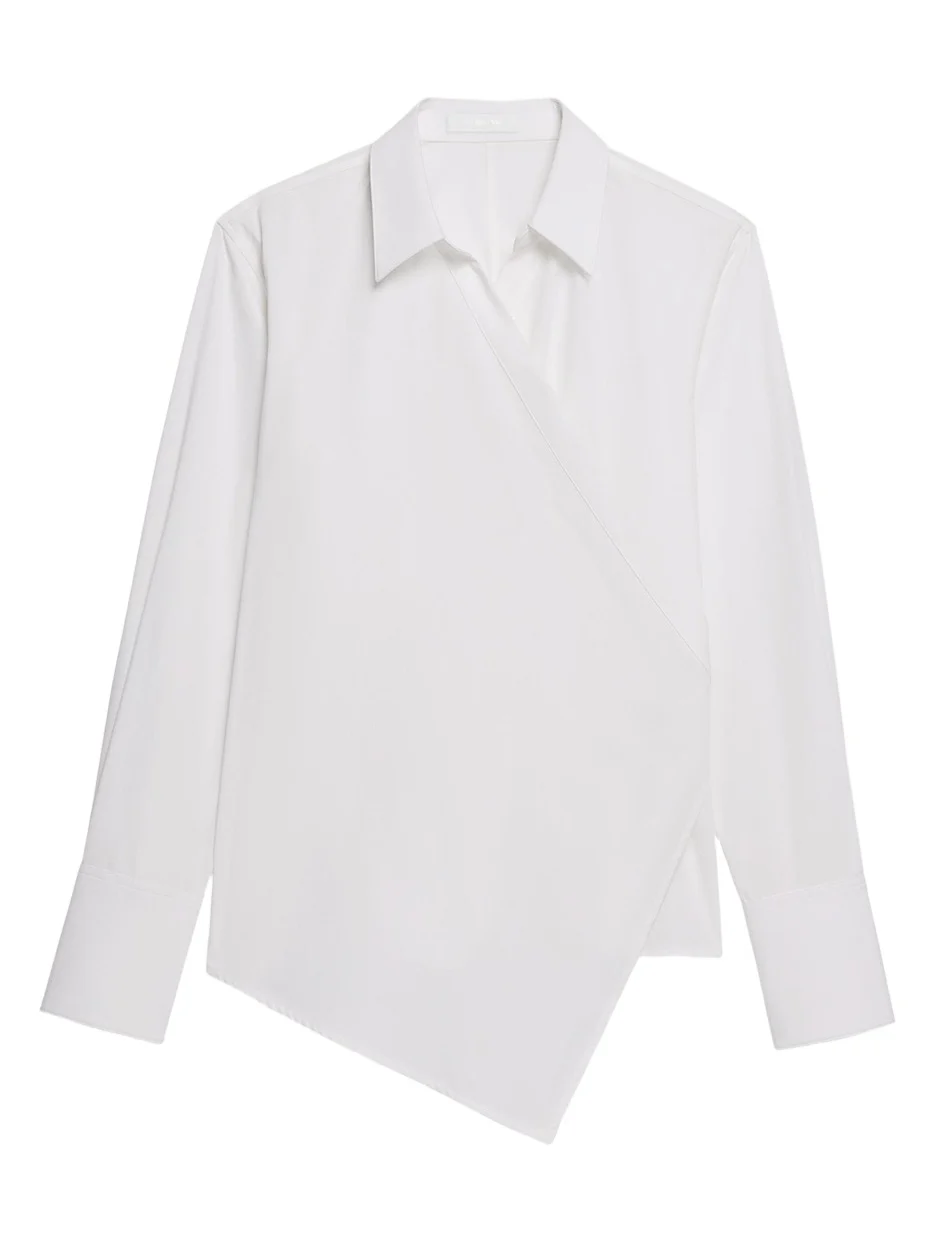 Long-Sleeve Wrap Shirt Long-Sleeve Wrap Shirt